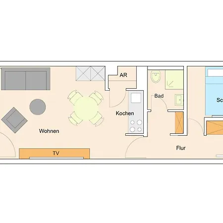 Appartamento App Seeschloesschen Nr 517 Grömitz